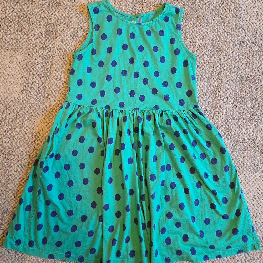 PRIMARY Girl's Polka dot dress | Size 10